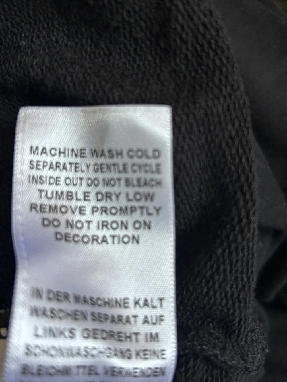 True Religion Black Crewneck Sweatshirt with Sunset Gradient 'TRUE RLGN’ Graphic